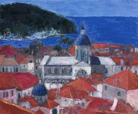 Dubrovnic Looking Out To Sea By Ann Oram R S W Duncan R Miller