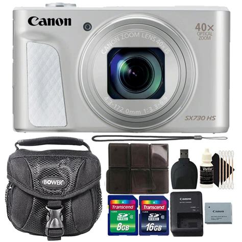 Canon Powershot Sx730 Hs 20 3mp Digital Camera Silver With Camera Case The Teds Store