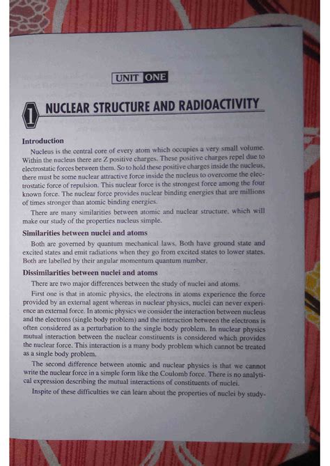 Solution Nuclear Structure And Radioactivity Studypool