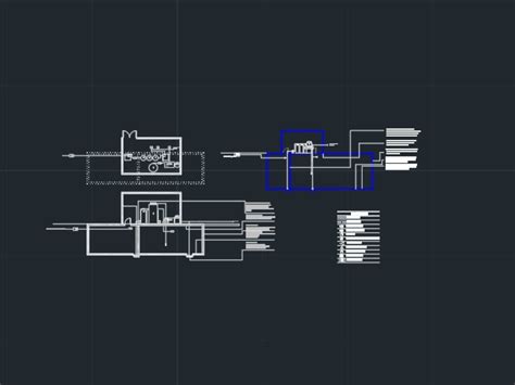 Cuarto De Maquinas En Autocad Descargar Cad Kb Bibliocad