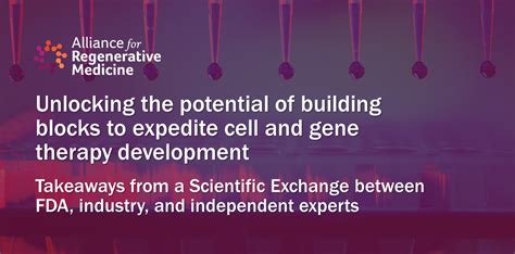 Unlocking The Potential Of Building Blocks To Expedite Cell And Gene