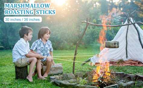 amazoncom  pcs marshmallow roasting sticks smores sticks