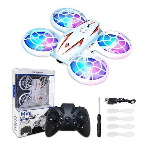 FEBFOXS Drones for Kids, Mini Drone with Remote Control, Toy Quadcopter Drone with Three Speeds ...