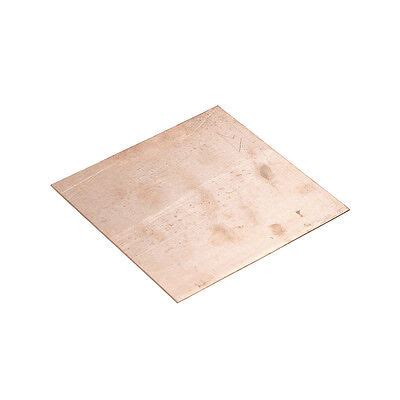 Plaque de tôle de cuivre Cu cuivre 99 9 vente chaude 100x100x0 8mm 9H