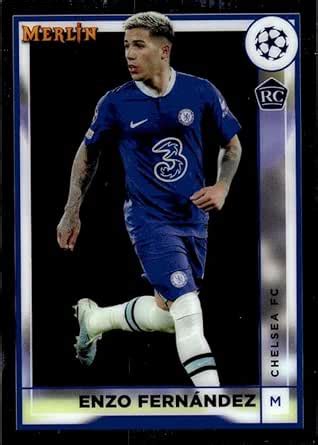 Amazon 2022 23 TOPPS MERLIN CHROME UEFA 147 ENZO FERNANDEZ RC