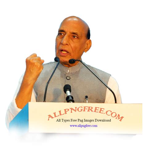 Defence Minister Rajnath Singh Png Transparent Image