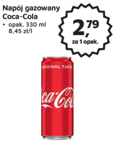 Coca Cola Nap J Gazowany Ml Promocja Odido Ding Pl