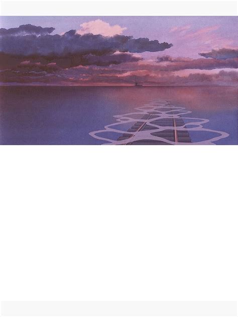 Spirited Away Railroad Nighttime Aesthetic Poster Poster For Sale By
