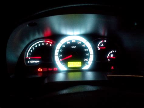 RGB подсветка панели приборов — Daewoo Nexia (N150), 1,5 л, 2012 года ...