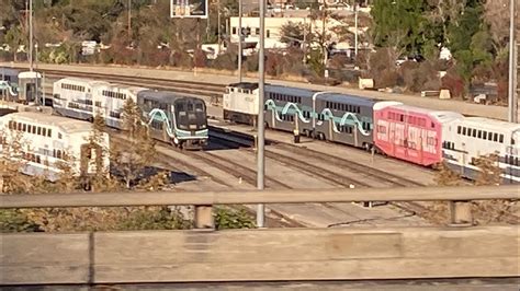 Railfanning Los Angeles Metrolinks Yard Ft New Scax Cabcar