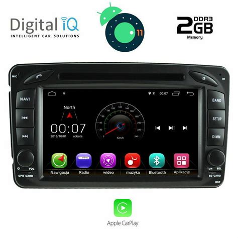 Digital IQ IQ X1271M GPS Ηχοσύστημα Αυτοκινήτου για Mercedes Benz C