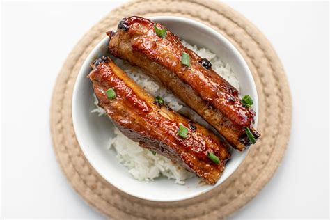 Lazy Pan Fried Lemongrass Pork Ribs With Sweet And Savory Glaze — Vicky Pham