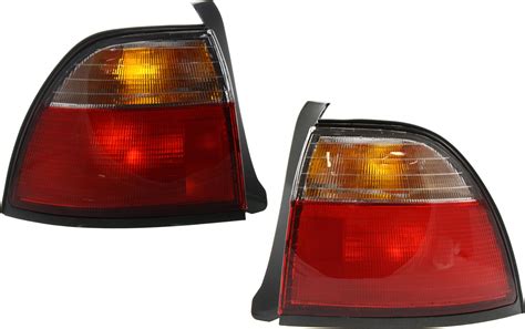 Driver And Passenger Side Outer Tail Lights Without Bulb S Halogen For