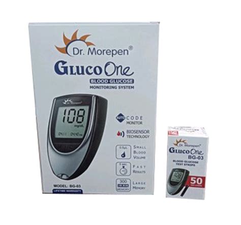 Mmol L Blood Glucose Monitor Dr Morepen Glucometer Mounth