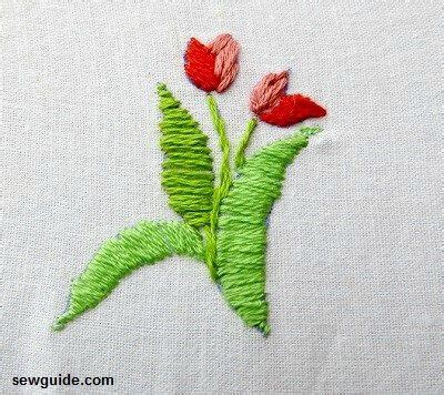 Leaf Embroidery : 15 Different Ways To Embroider Leaves - SewGuide