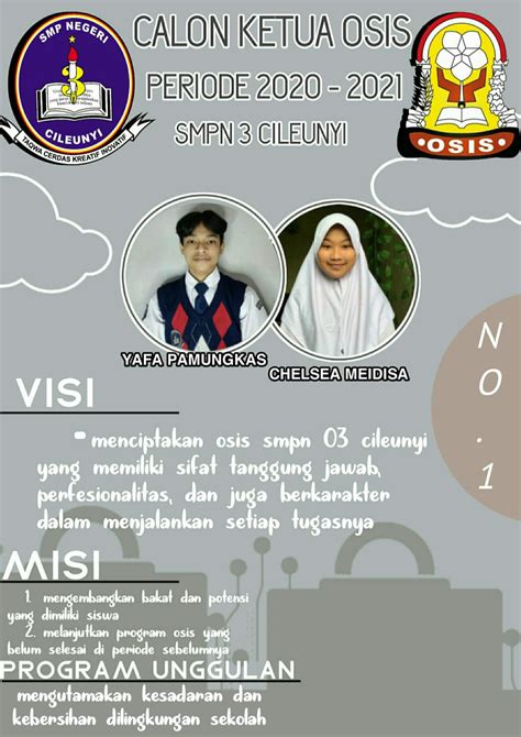 Contoh Contoh Poster Pemilihan Ketua Osis Di Sekolah Yang Keren Blog