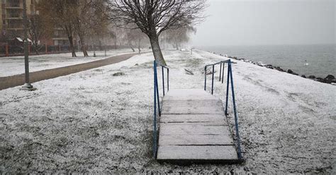 Viharos széllel hófúvással érkezik a hidegbetörés LikeBalaton