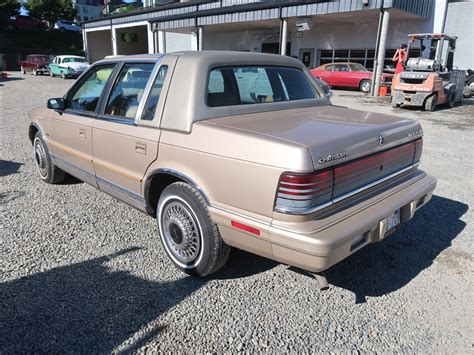 1992 Chrysler Lebaron 4dr Sedan Kenmore Heavy Equipment Contractors