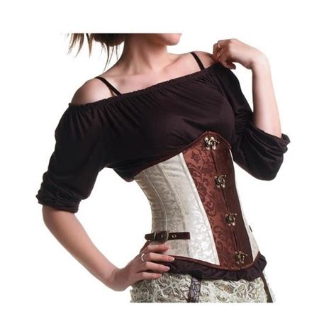 Corset Serre Taille Steampunk Achat Vente Bustier Corset Corset