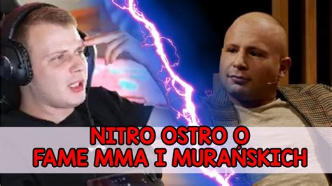 NITRO DZWONI NA CAGE FAME 15 SPINA Z MURAŃSKIMI I FAME MMA YouTube