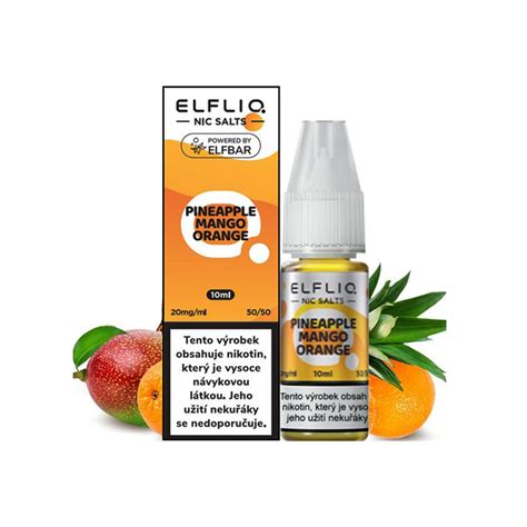 E Liquid Elf Bar Elfliq Pineapple Mango Orange Ananas Mango