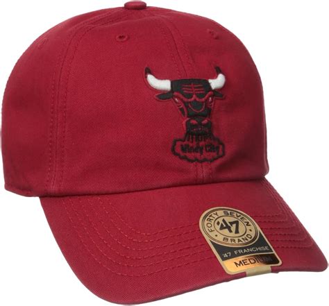 Nba Chicago Bulls 47 Franchise Fitted Hat Red Large