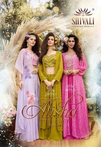 ALISHA THE LEGACY VOL 04 BY SHIVALI BRAND WESTERN WEAR COLLECTION