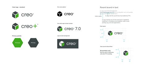 Creo Parent Brand Logotypes Our Visual System Ptc Brand Guide