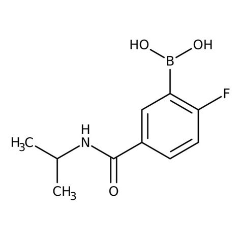 Alfa Aesar Acide 2 Fluoro 5 isopropylcarbamoyl benzèneboronique 98