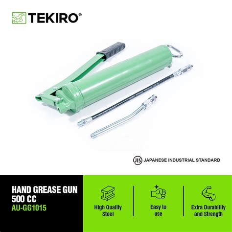 Jual TEKIRO HAND GREASE GUN 500 CC POMPA GEMUK TANGAN TOOLS ALAT