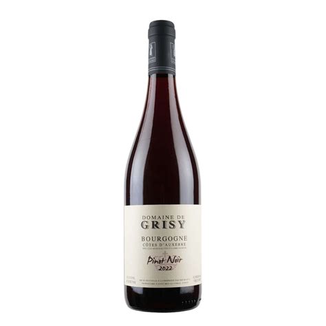 Domaine De Grisy Red Burgundy Pinot Noir Organic Wine