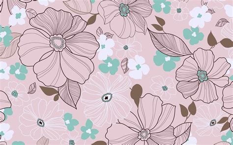 Fond D Cran Dessin Feuilles Illustration Fleurs Mod Le Texture