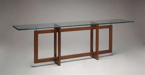 Modern Console Table in Mahogany – Gregory Hay Designs