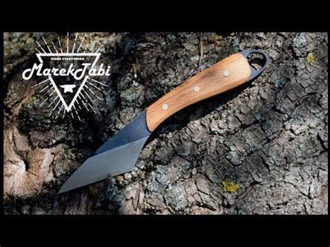 Knifemaking Making A Japanese Kiridashi From An Old Lawnmower Blade