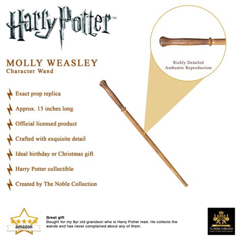 Mrs Molly Weasley Character Wand Figuristi Store