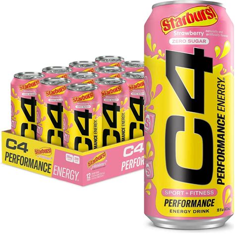 C4 Energy Drink Review Refreshing And Explosive Starburst Strawberry