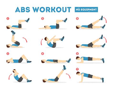 Abs Workout For Men Exercise For Perfect Body Download On Freepik