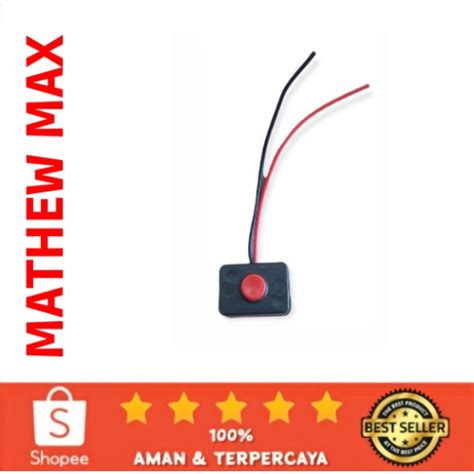 Jual Saklar Switch Tombol Kotak Bulat Button On Off Shopee Indonesia