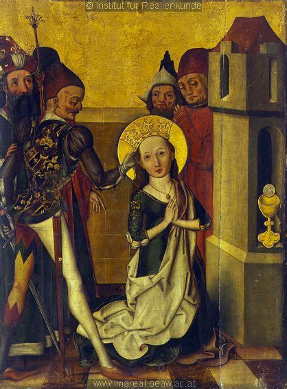 Executioner In The Martyrdom Of St Barbara C Statues Th