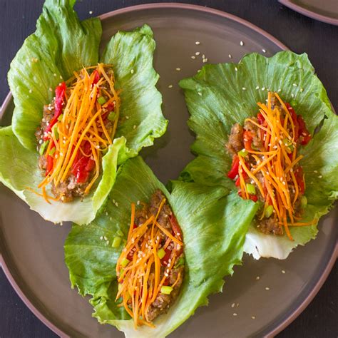 Vegan Asian Lettuce Wraps