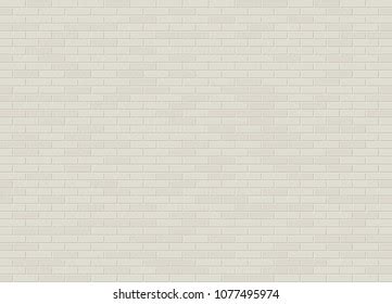 Vector Seamless Stretcher Bond White Brick Stock Vector Royalty Free