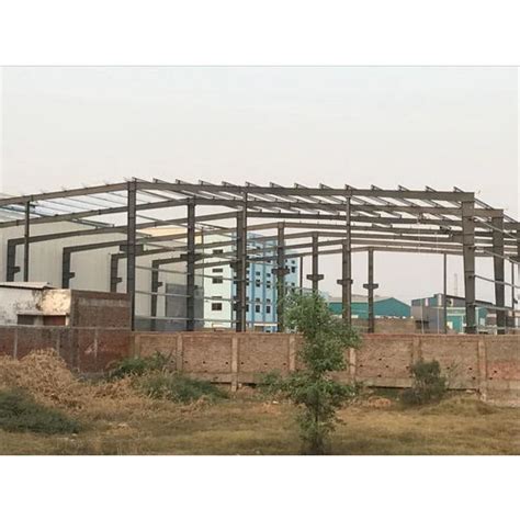 Silver Mm Mild Steel Prefabricated Factory Structural Shed At Best