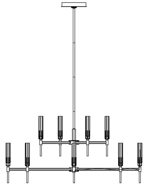 Maxim Lighting Clbkab Flambrau Light Led Chandelier Instruction