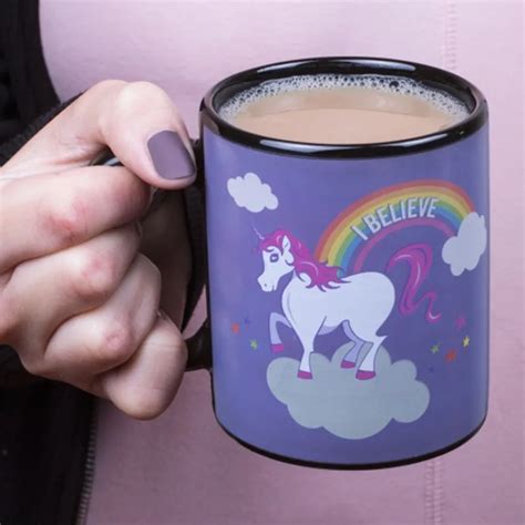 Cartoon Unicorn Mug Coffee Mug Unicorn Mug Color Changing Ceramic Cup