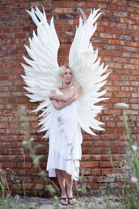 Angel Wings Costume Adult Cosplay Sexy Valentine Wedding Etsy