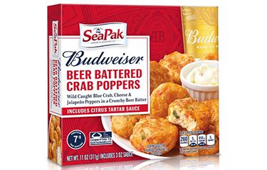 Exclusive Seapak And Budweiser Launch Beer Battered Shrimp Fish Line