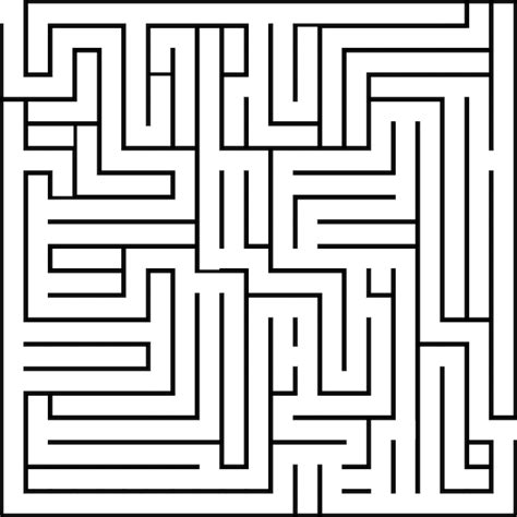 Premium Vector Seamless Maze Pattern