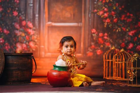 Ideas To Plan Krishna Janmashtami Baby Photoshoot Radhe Krishna