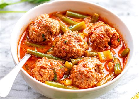 Mexican Meatball Soup Recipe Albondigas Soup Recipe Eatwell