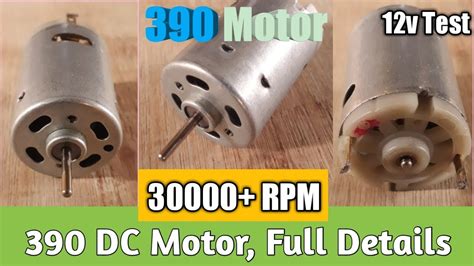 Rs Dc V Motor Rpm Motor Youtube